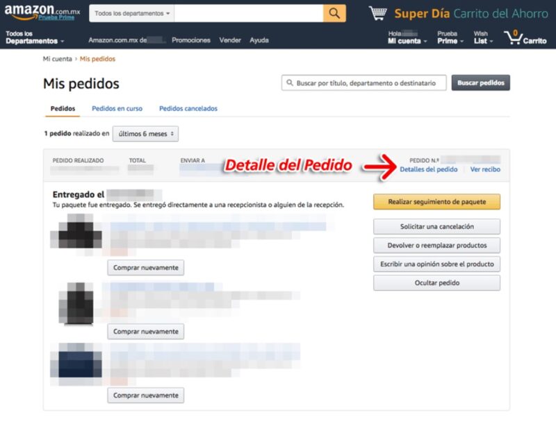 Amazon _ Facturación Electrónica CFDI México