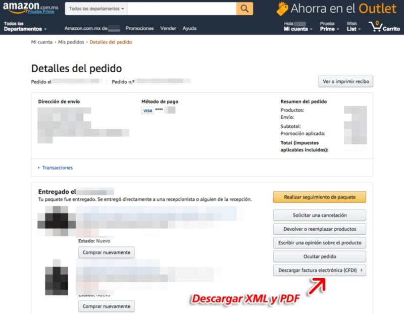 Amazon _ Facturación Electrónica CFDI México